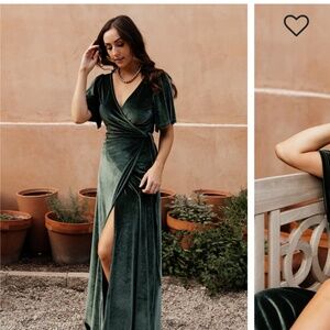 Baltic born wrap dress